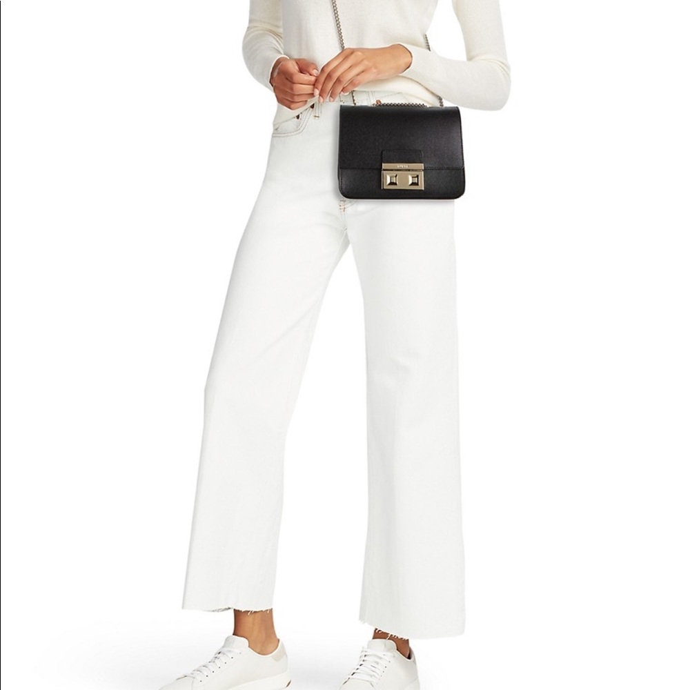 FURLA Mini Bella Leather Crossbody Bag